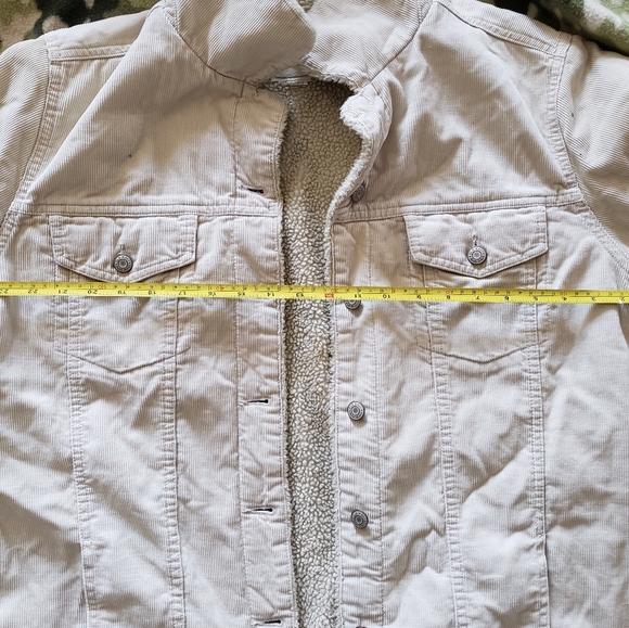 Old Navy Vintage Corduroy Sherpa Jacket - Picture 1 of 16